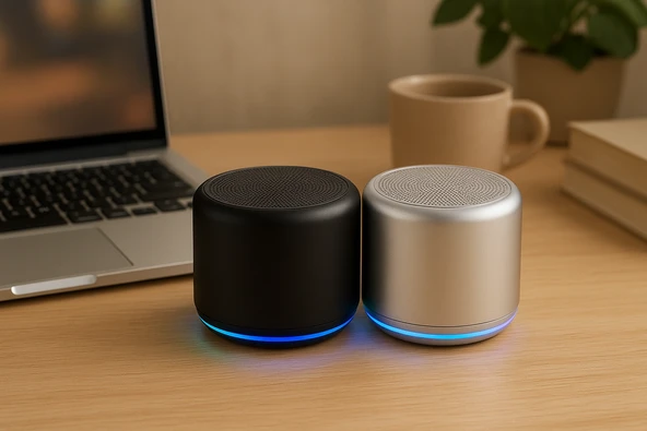 Bunnys iPhone 17 Pro Uyumlu Kompakt Bluetooth Hoparlör – Uzun Pil Ömrü (5 Saat) | Kablosuz Hoparlör - Resim 3