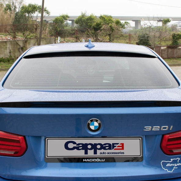 Bmw F30 Arka Cam Üstü Spoyler Uyumlu 2011-2019 - 7