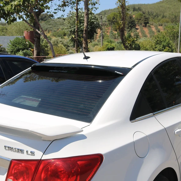 Chevrolet Cruze 2008-2016 Uyumlu Arka Cam Üstü Spoyler - 7
