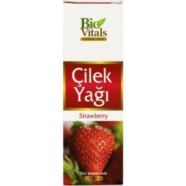 BİO VİTALS YAG 20ML CİLEK ürün görseli 1