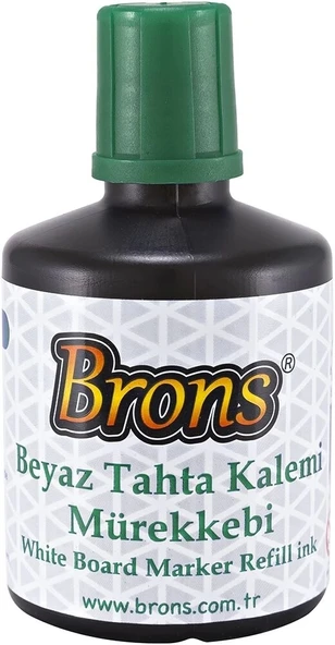 Supertrend Beyaz Tahta Kalemi Mürekkebi 100 cc. Yeşil ürün görseli 1