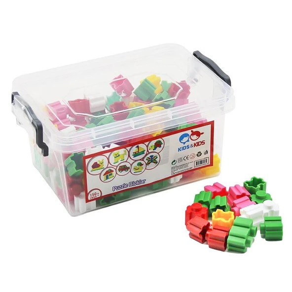 STR-114 Puzzle Bloklar 150 Parça -Dinamik Oyuncak ürün görseli