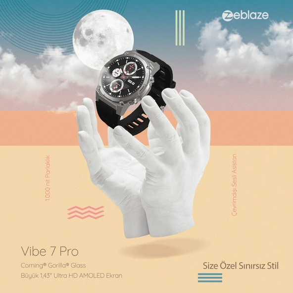 ZeBlaze Vibe 7 Pro Black - 5