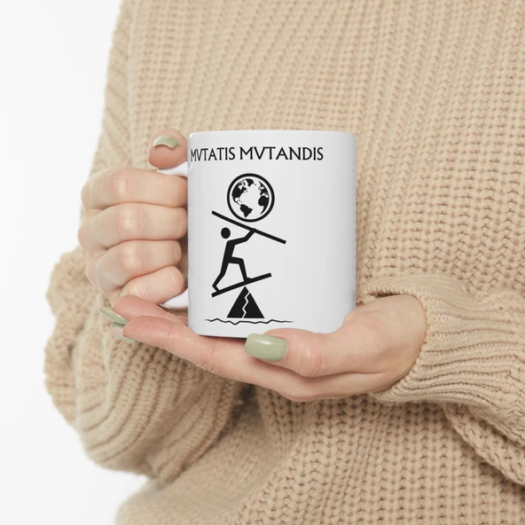 Mutatis Mutandis Kupa Bardak Değişimi ve Uyumu Yansıtan Felsefi Tasarım Hediyesi - 2