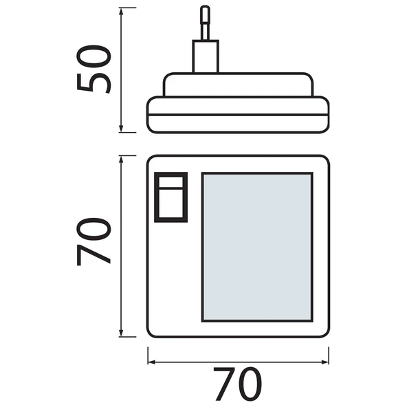 HOROZ SIMPSON GECE LAMBASI 0,4W - Resim 3
