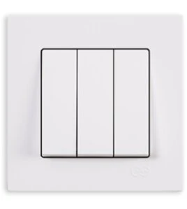 GÜNSAN EQONA FİLDİŞİ ÜÇLÜ ANAHTAR ürün görseli 1