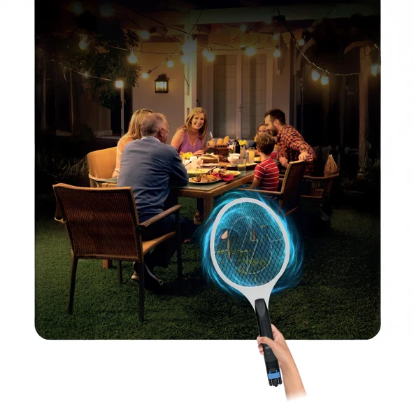 House Pratik HP58 Elektrikli Sinek Öldürücü Beyaz - 2