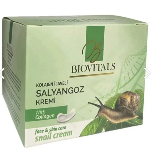 BİO VİTALS 50ML KREM SALYANGOZ ÖZLÜ ürün görseli 1