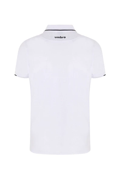 Beşiktaş Orijinal Lisanslı Polo Yaka Beyaz T-Shirt - Resim 4