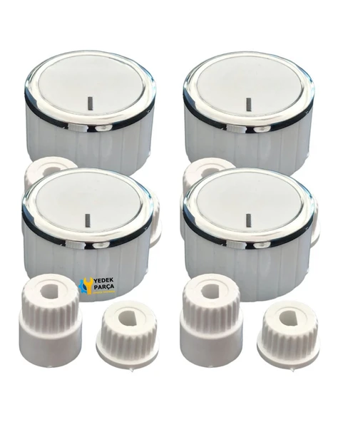 Samsung Uyumlu Düğme 4 lü Takımı Ankastre Set Üstü Ocak Düğmesi ürün görseli