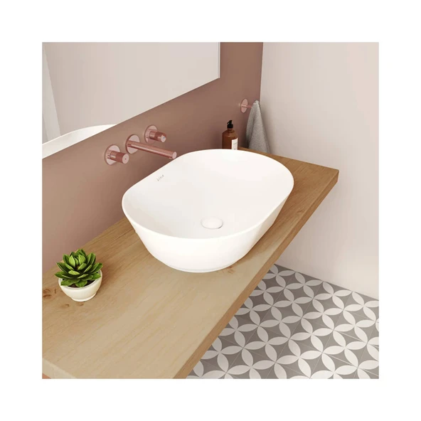 VitrA Geo Oval Çanak Lavabo 55 cm - 3