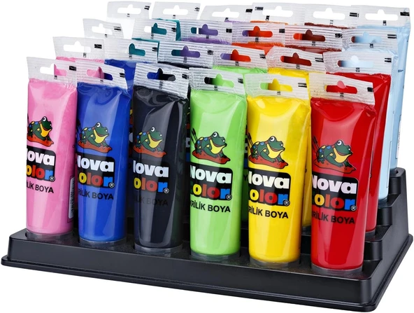 Supertrend Akrilik Boya Seti 24 Adet x 75 ml. Sınıf Seti (12 Renk x 2 Adet) ürün görseli 1