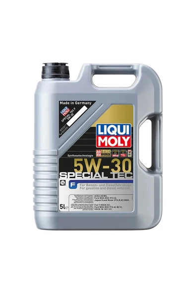 Liqui Moly Special Tec F 5W-30 Motor Yağı 5 L
