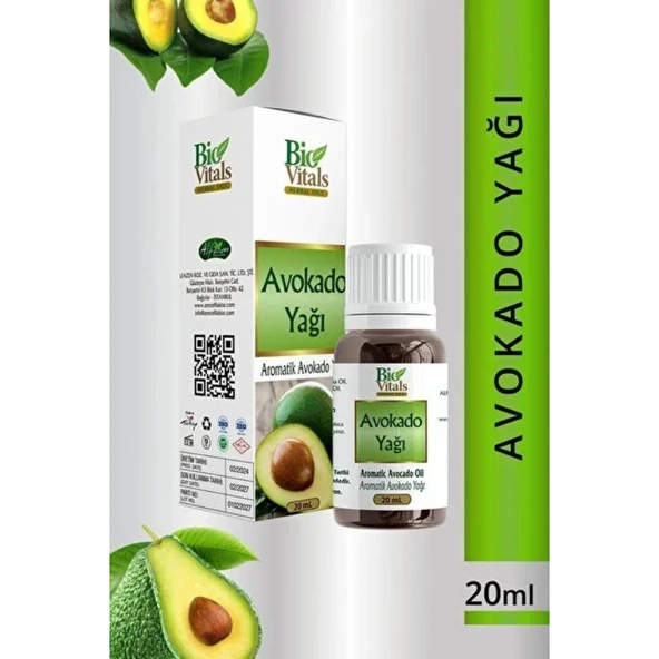 BİO VİTALS YAG 20ML AVOKADO ürün görseli 1
