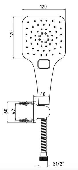 Ar Riva Üst Takım Üç Fonksiyonlu Duş Seti El Duşu 102117364 - 2