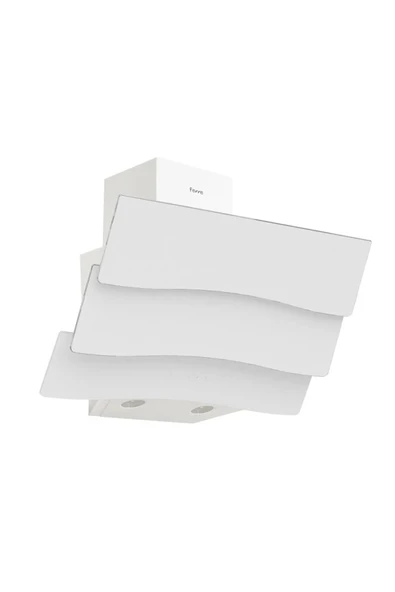 Ferre FerreFlowart Luxury Serisi Beyaz MEGA ANKASTRE Set ( D024 - Ed036 - Qms63cb ) - Resim 5