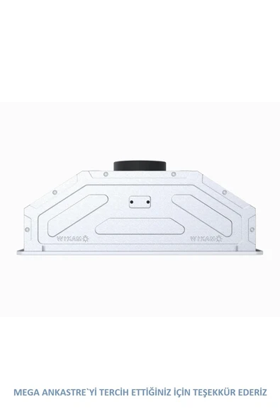 Ferre BEYAZ 52 CM TAM ANKASTRE ASPİRATÖR MEGA ANKASTRE SERİSİ(D051) - Resim 7