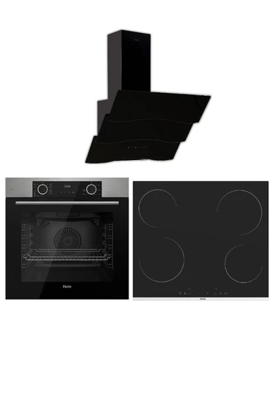 Ferre VİTRO SERİSİ MEGA ANKASTRE SET (XE63MI/MS261/D023) ürün görseli