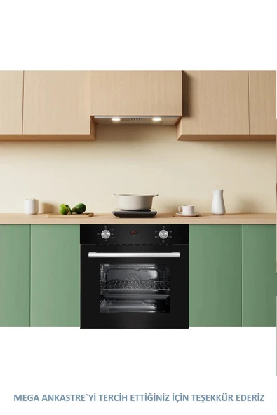 Ferre GLİNE SERİSİ GÖMME ASPİRAÖR MEGA ANKASTRE SET(D050+1140+6010) - Resim 2