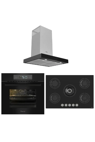 Ferre Ultra Lüks Serisi -11+0 Fonk. MEGA ANKASTRE Set (RS035+ 11002 +D100) - 1