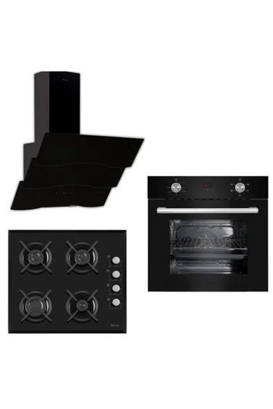 Ferre The New Black Magician 3'lü Döküm Ankastre Set ( 6010 + S1140 + D023 ) - 1