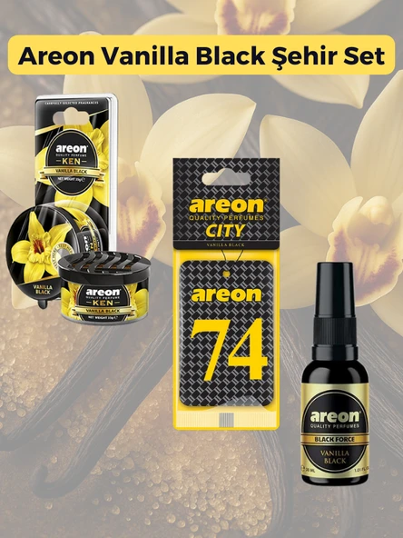 Areon Vanilla Black Şehir Set-74 - 1