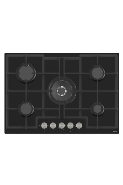 Ferre Flowart 75 Serisi Siyah Ankastre Set ( D063 - Ed035 - Qms63cs ) 75 Cm Ocak - 3