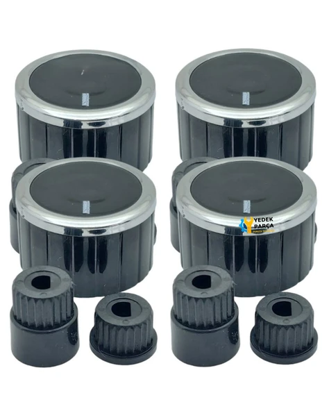 Ventino Düğme 4 lü Takımı Ankastre Set Üstü Ocak Düğmesi - Resim 6