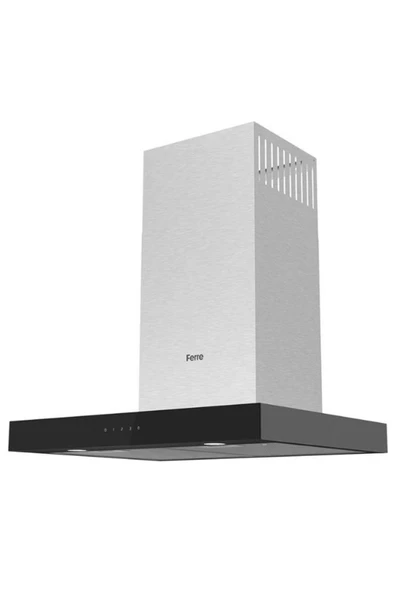 Ferre D100 T Tipi Siyah Davlumbaz - 1