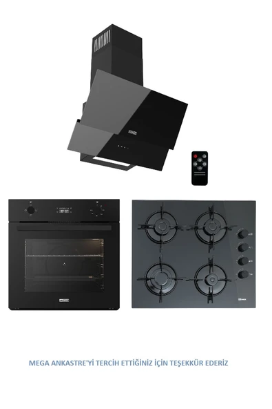 ukinox SMART SERİSİ MEGA ANKASTRE SET (SMART3000+DOLCE60+CARLO60) ürün görseli