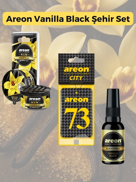 Areon Vanilla Black Şehir Set-73 ürün görseli