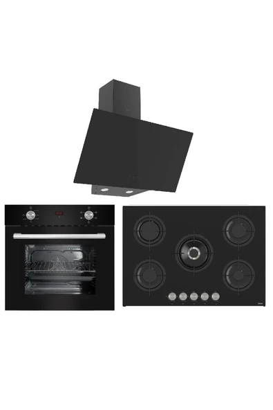 Ferre Luxury New Black Mega Ankastre Set ( 6010 + rs035 + d077 )