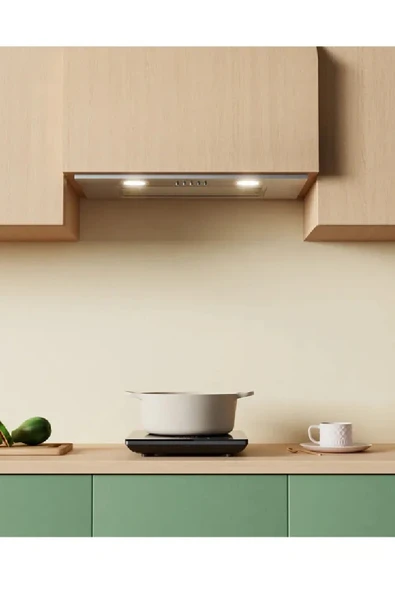 Ferre D050 Siyah 52 Cm Tam Ankastre Aspiratör - Resim 2