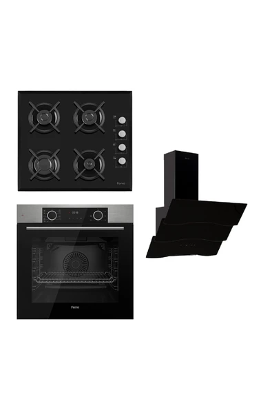 Ferre Fryart Cs Serisi Siyah Set (1140 Ce Siyah + Xe63mı +d023 )