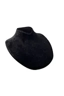 Süet Kumaş Rose Manken Siyah Renk 20/18 Cm Kolye Gerdanlık Takı Sergileme Mankeni - Resim 4