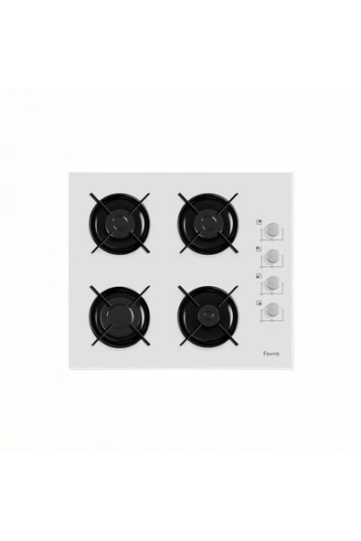 Ferre LUXURY BEYAZ MEGA ANKASTRE SET (D017 + 2140 + QMS63CB) - Resim 2