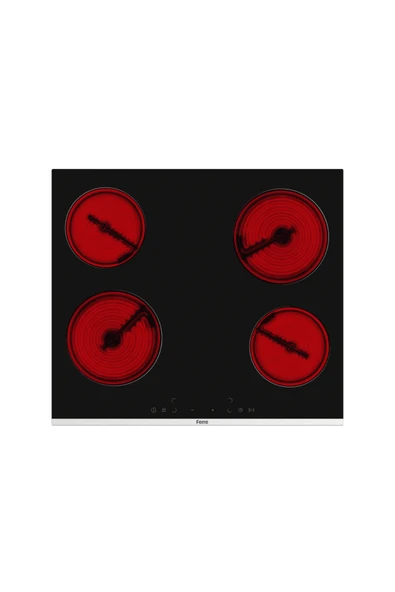 Ferre Flowart Smart Plus Siyah Vitroseramik Elektrikli 3'lü Ankastre Set ( QMS63CS-MS261-D077 ) - Resim 5