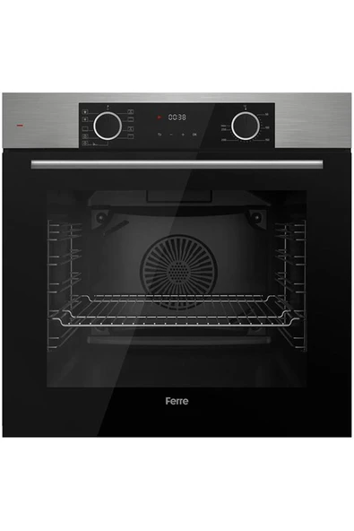 Ferre Xe63mı Fryart Serisi Hava Fritözü Özellikli Ankastre Fırın - Inox - 1