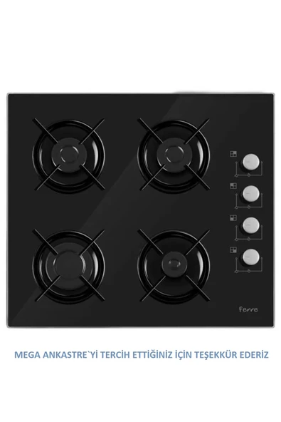 Ferre Lüx Flowart MEGA ANKASTRE SET ( D077 - 2140 - Qms63cs ) - 3