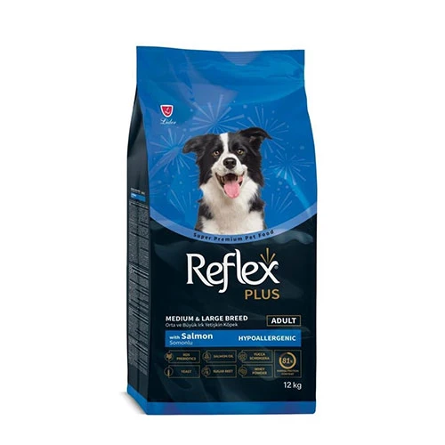 Reflex Plus Orta ve Büyük Irk Somonlu Yetişkin Köpek Maması 12 Kg ürün görseli 1