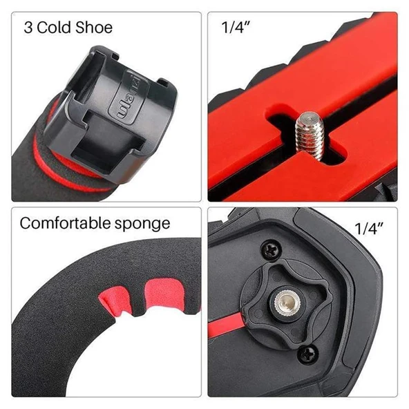 Ulanzi U-Grip Pro Kamera Stabilizer Video Handle - 5