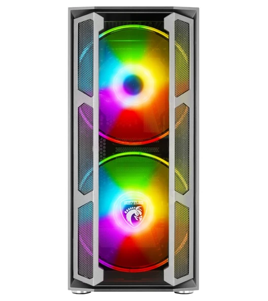 Green Griffin G6 ARGB Gaming Bilgisayar Kasası 600W 80+ Bronze PSU Dahil - 3