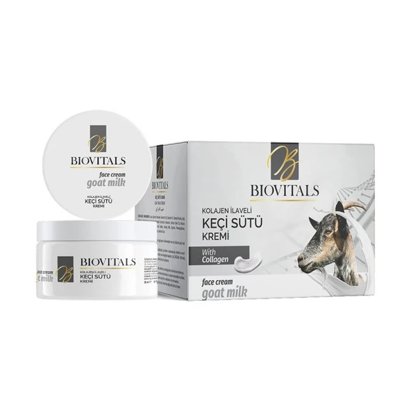 BİO VİTALS 50ML KREM KEÇİ SÜTÜ