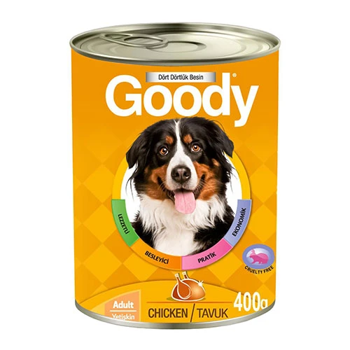 Goody Tavuklu Yetişkin Köpek Konservesi 400 Gr ürün görseli 1