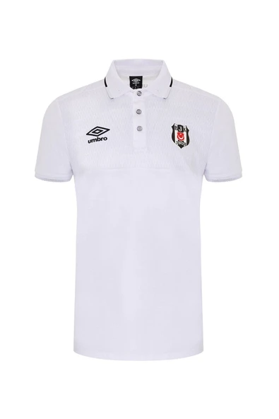 Beşiktaş Orijinal Lisanslı Polo Yaka Beyaz T-Shirt + Bileklik Set Hediyelik Ahşap Kutulu - 8