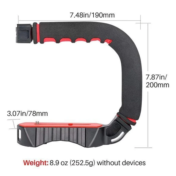 Ulanzi U-Grip Pro Kamera Stabilizer Video Handle - 4
