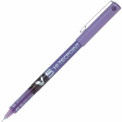 Supertrend V5 Hi-Tecpoint 0.5 mm. İğne Uçlu Kalem MOR - 1