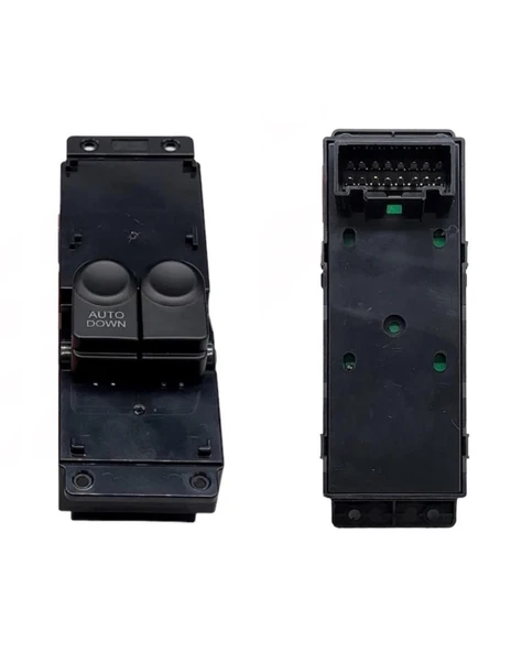 Cam Düğmesi Ön Sol Accent Blue 2011- Çiftli Kilitsiz