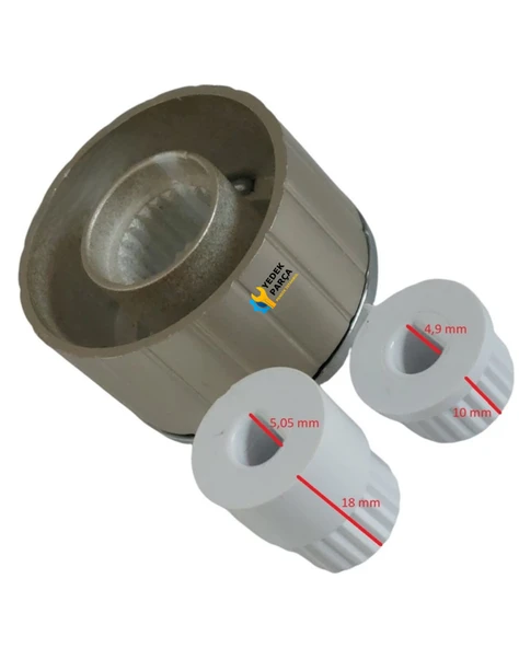 Tefal Uyumlu Düğme 4 lü Takımı Ankastre Set Üstü Ocak Düğmesi - Resim 3