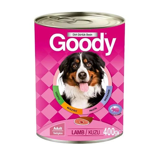 Goody Kuzulu Yetişkin Köpek Konservesi 24 Adet 400 Gr ürün görseli